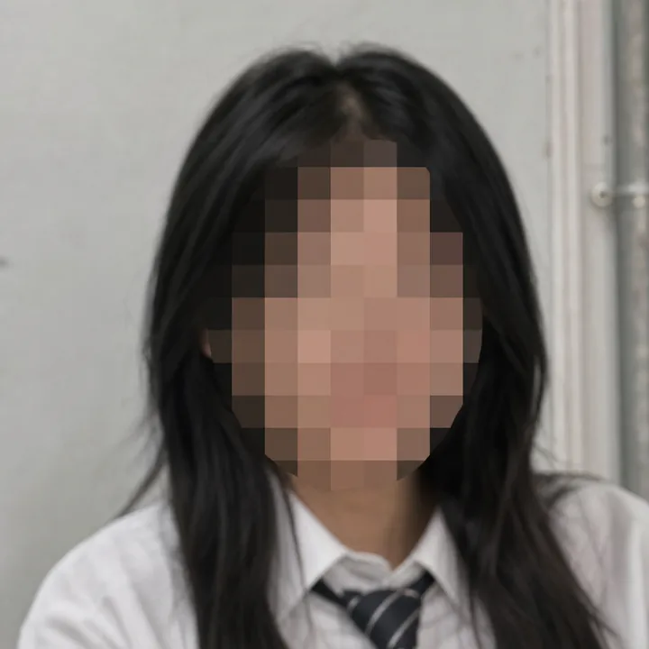 面部马赛克照片示例